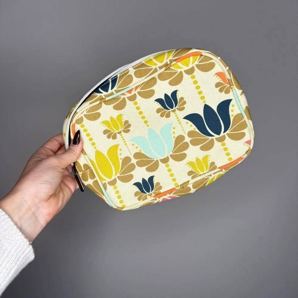 Primrose Hill Multicolor Floral makeup bag